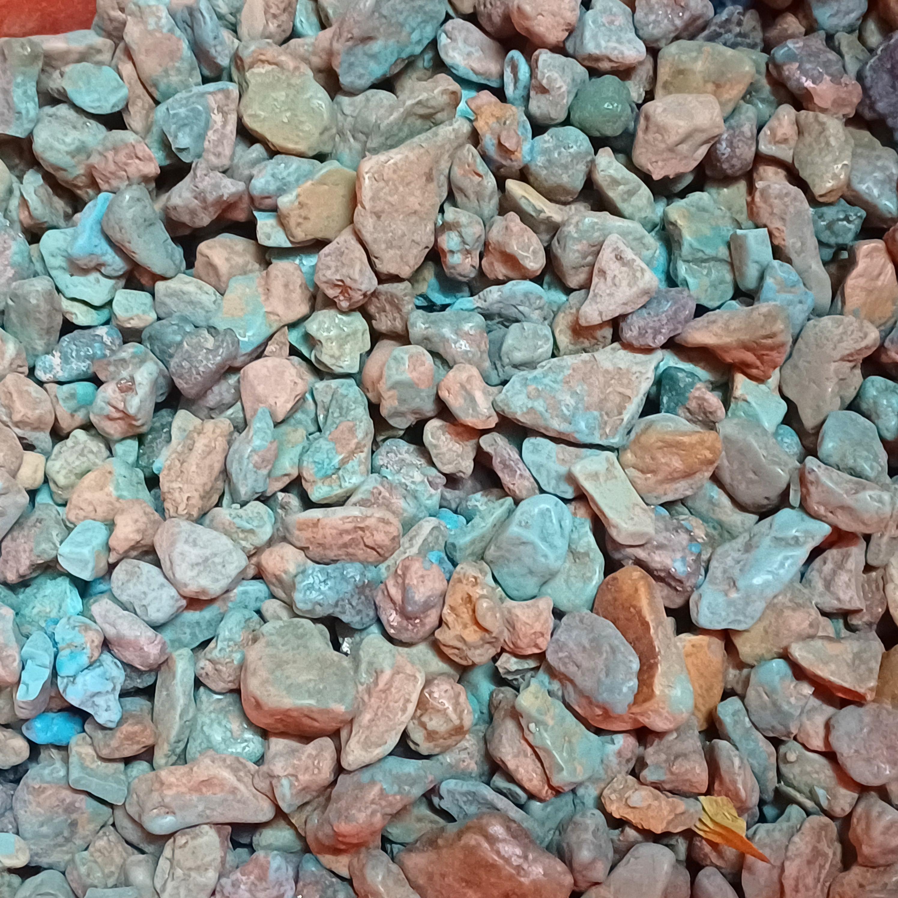 turquoise, rough , natural , stabilized