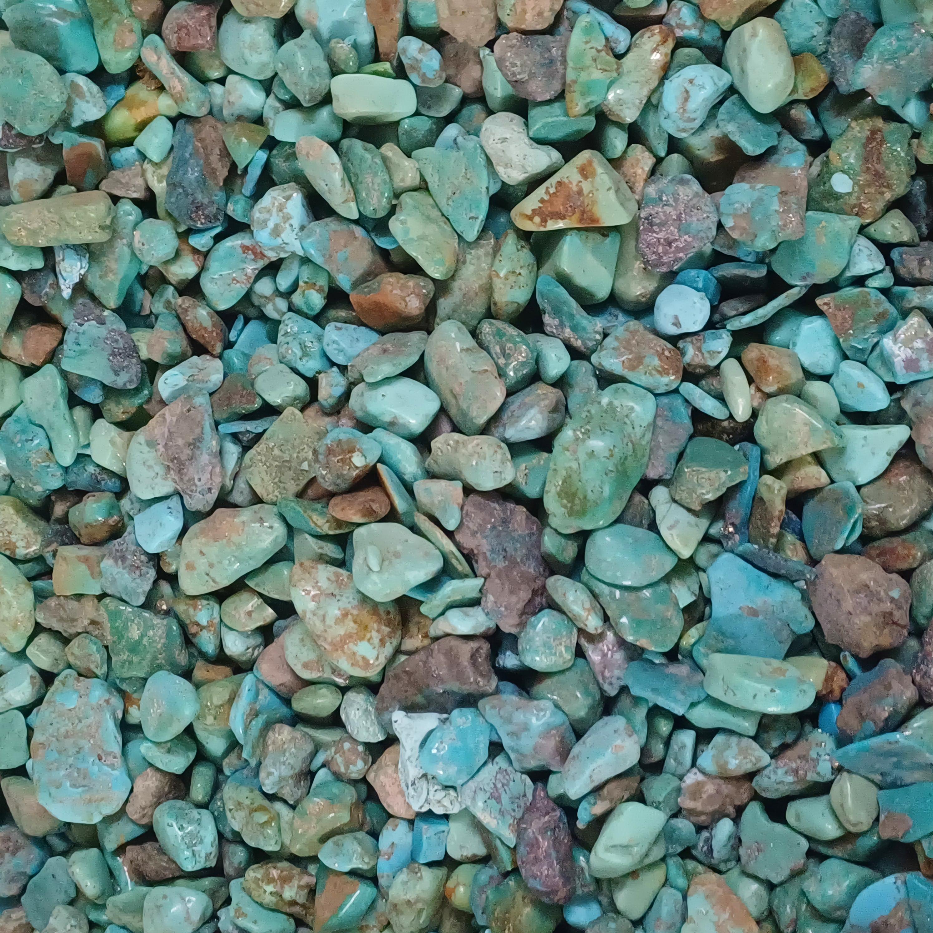 turquoise , rough , stabilized , natural