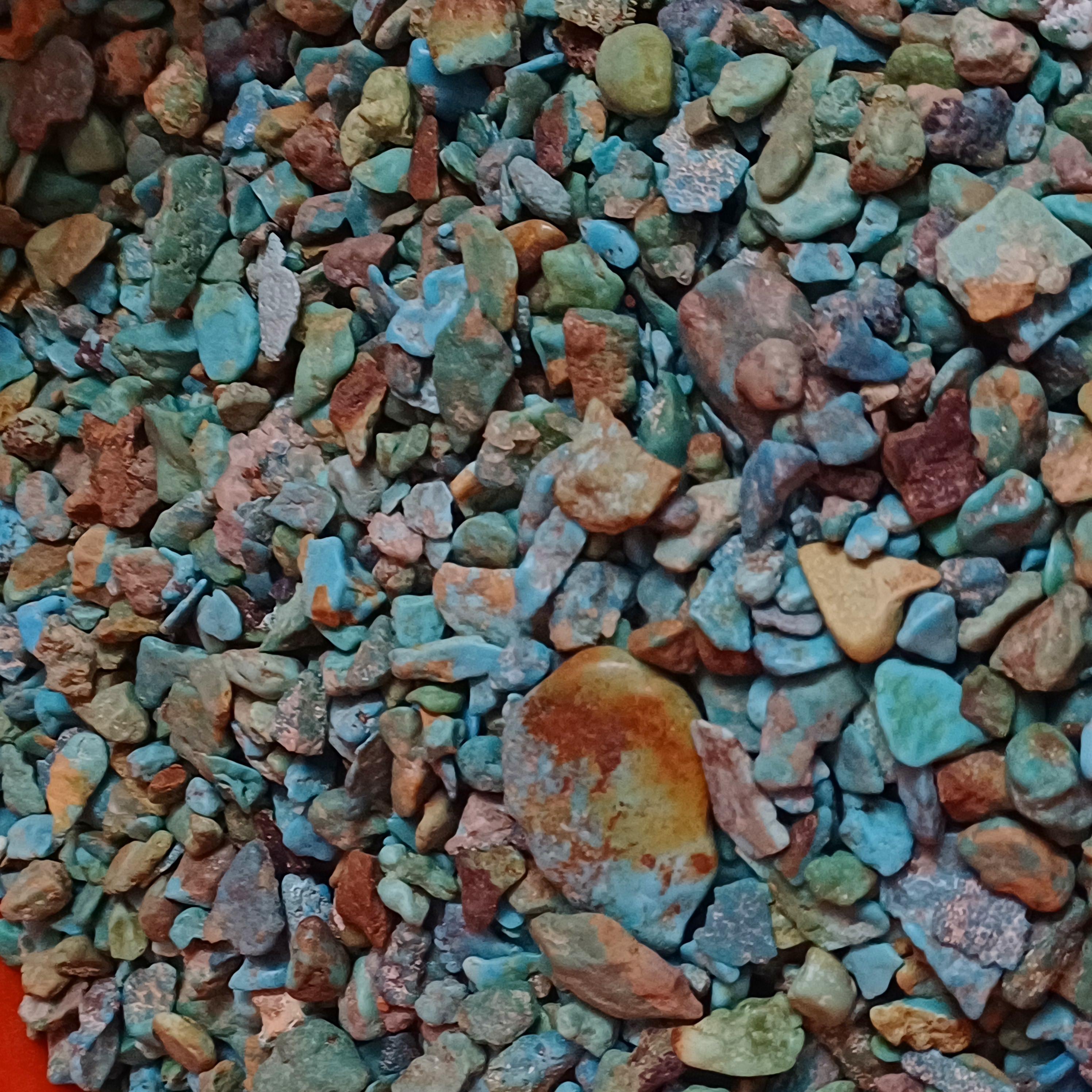 turquoise , rough , stabilized , natural