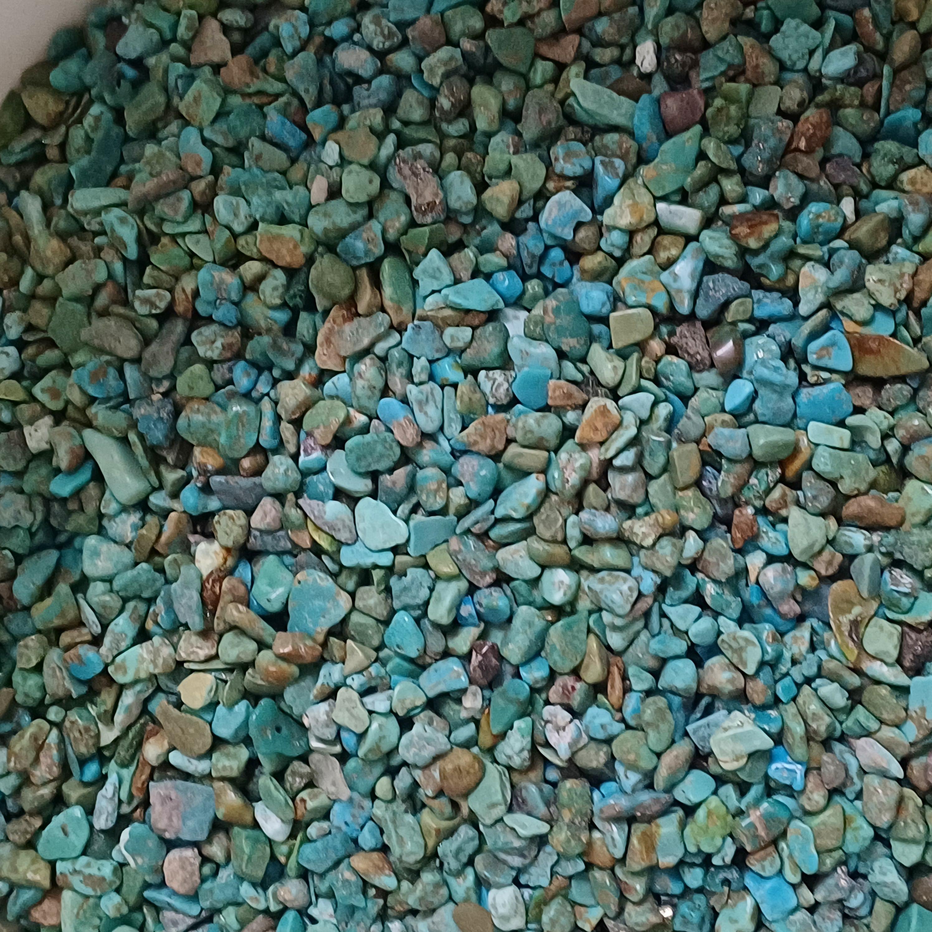 turquoise , rough , stabilized , natural