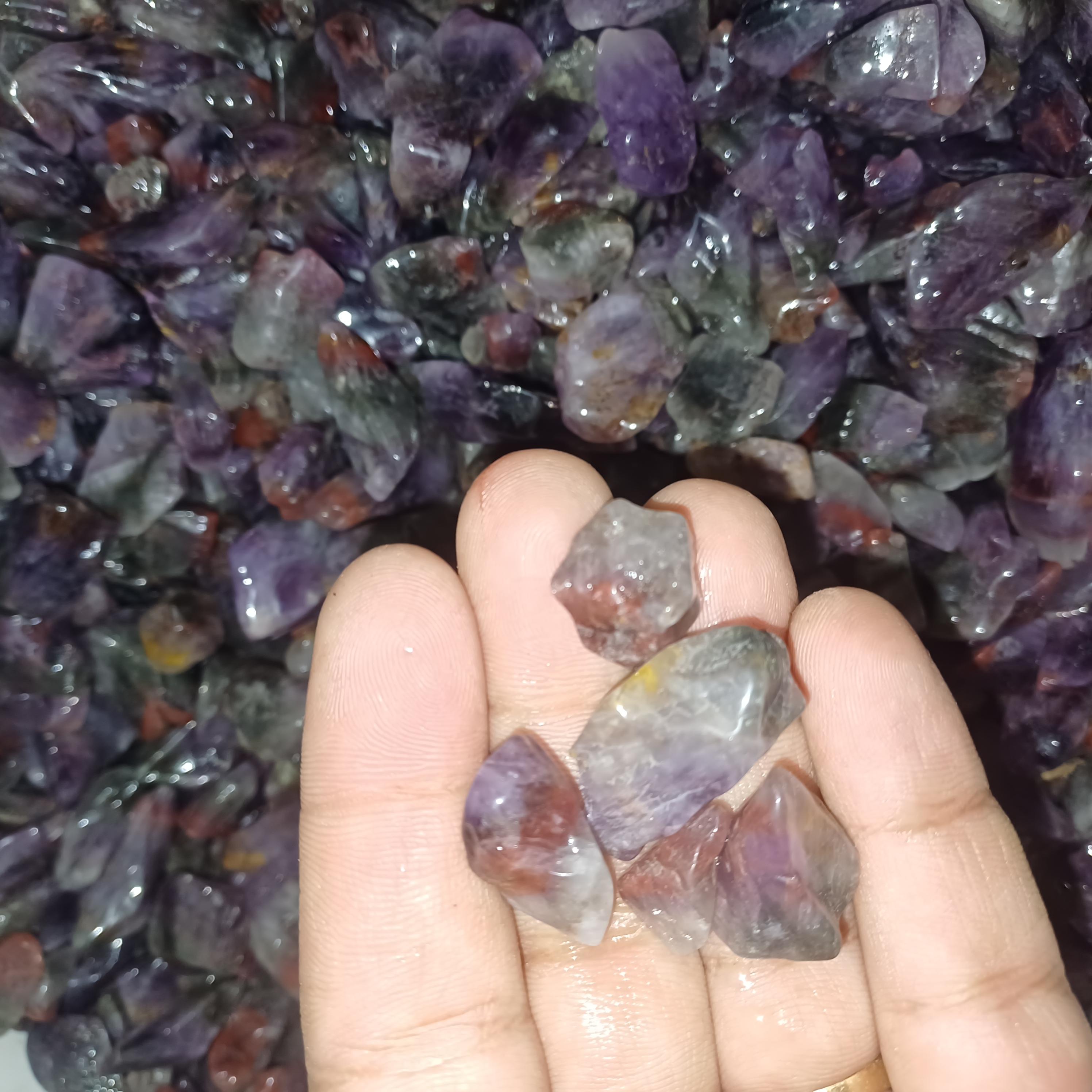 super seven, super 7, auralite , natural , polished , healing , energy , crystal